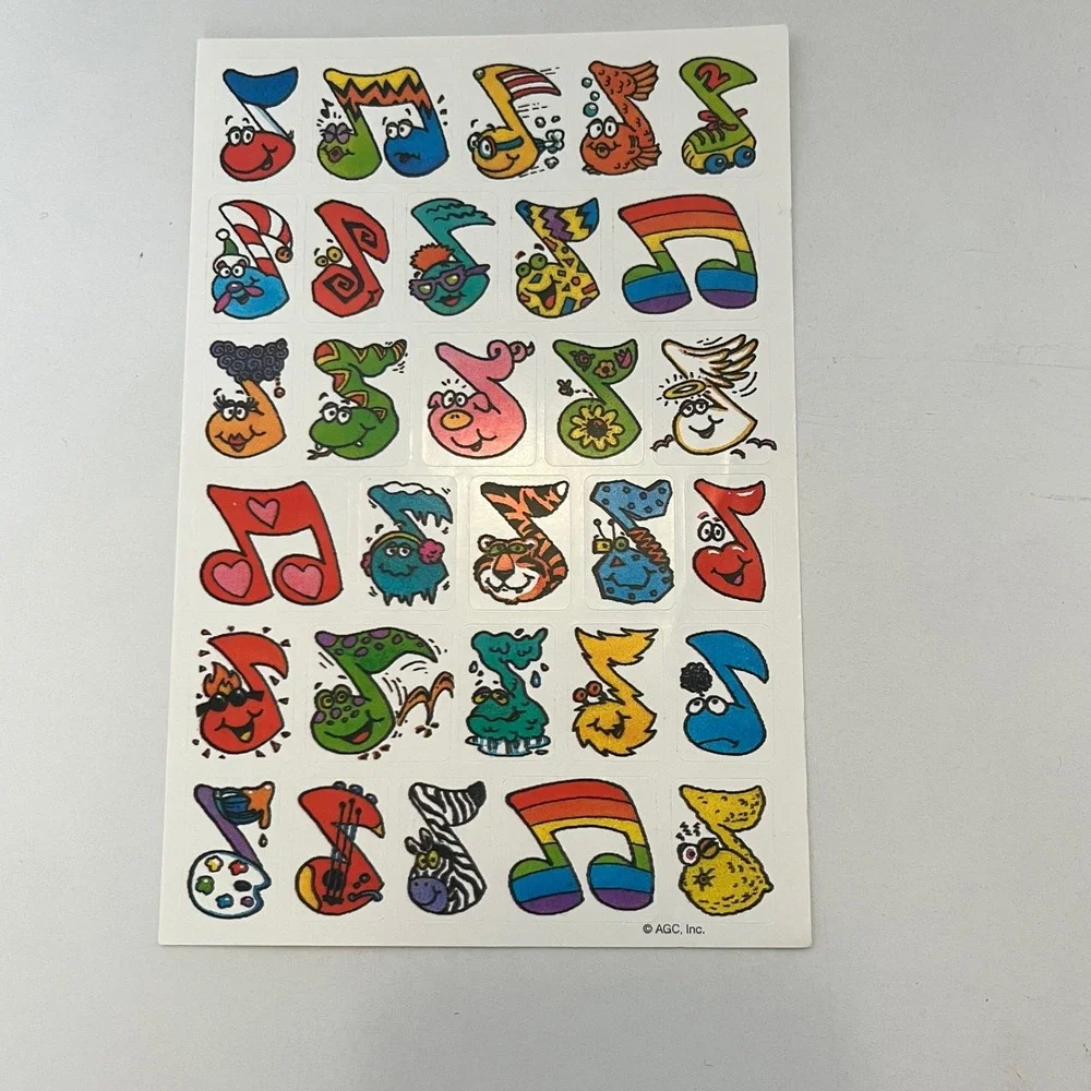 Vtg Hallmark American Greetings Sticker Lot Disney Cinderella Smiley Ladybug